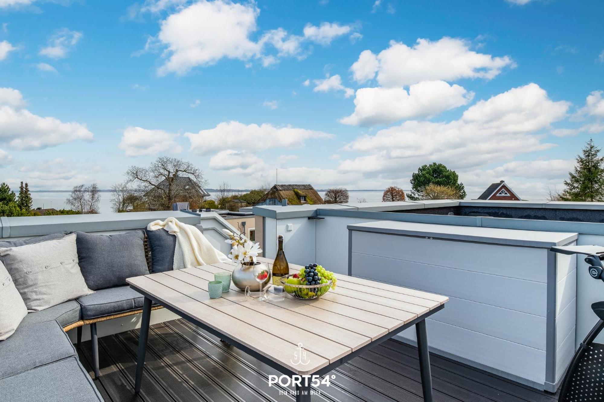 Modernes Ferienhaus "Meerliebe" Mit Direktem Meerblick An Der Ostsee Глюксбург Экстерьер фото